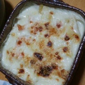 長ねぎと豆乳の和風グラタン